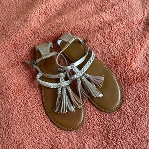 American Eagle Outfitters Sandals Rose Gold 7
